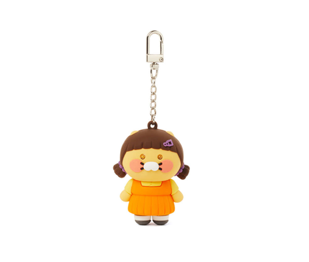 [KAKAO FRIENDS] Squid Game x Choonsik LED Key Chain - 오징어게임 × 춘식이 LED 키링, 영희