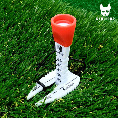 Height Adjusting Gold Tee, Ball Marker, Aiming Tee - 높이조절 에이밍 골프티 컨트롤 골프 티꽂이, 분실방지 줄티, 볼마커 겸용