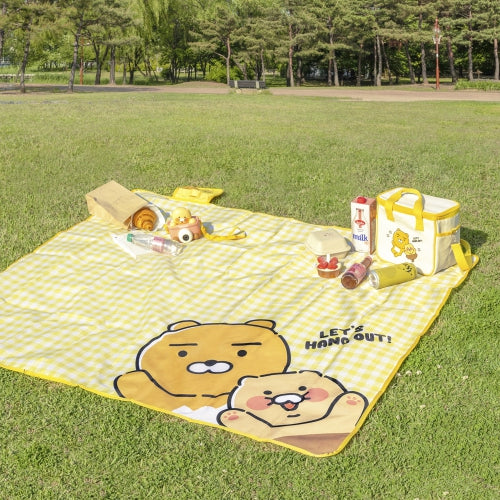 [KAKAO FRIENDS] Ryan & Choonsik Picnic Mat - 라이언 & 춘식이 피크닉 매트