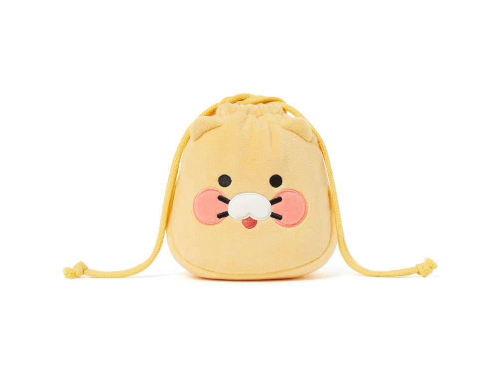 [KAKAO FRIENDS] Choonsik Face Lucky Pouch - 춘식이 페이스 복조리 파우치