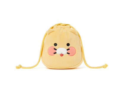 [KAKAO FRIENDS] Choonsik Face Lucky Pouch - 춘식이 페이스 복조리 파우치