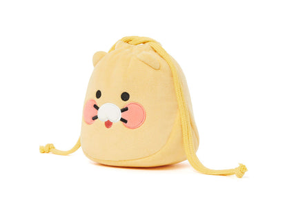 [KAKAO FRIENDS] Choonsik Face Lucky Pouch - 춘식이 페이스 복조리 파우치