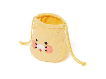 [KAKAO FRIENDS] Choonsik Face Lucky Pouch - 춘식이 페이스 복조리 파우치