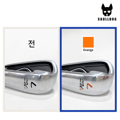 Golf Club Self Paint Touch Up Pen (Easy to Use &amp; Last Long) -&nbsp; 골프채 골프클럽 전용 셀프 커스텀 도색 페인트 펜 자연건조 uv램프, 리무버 필요없음