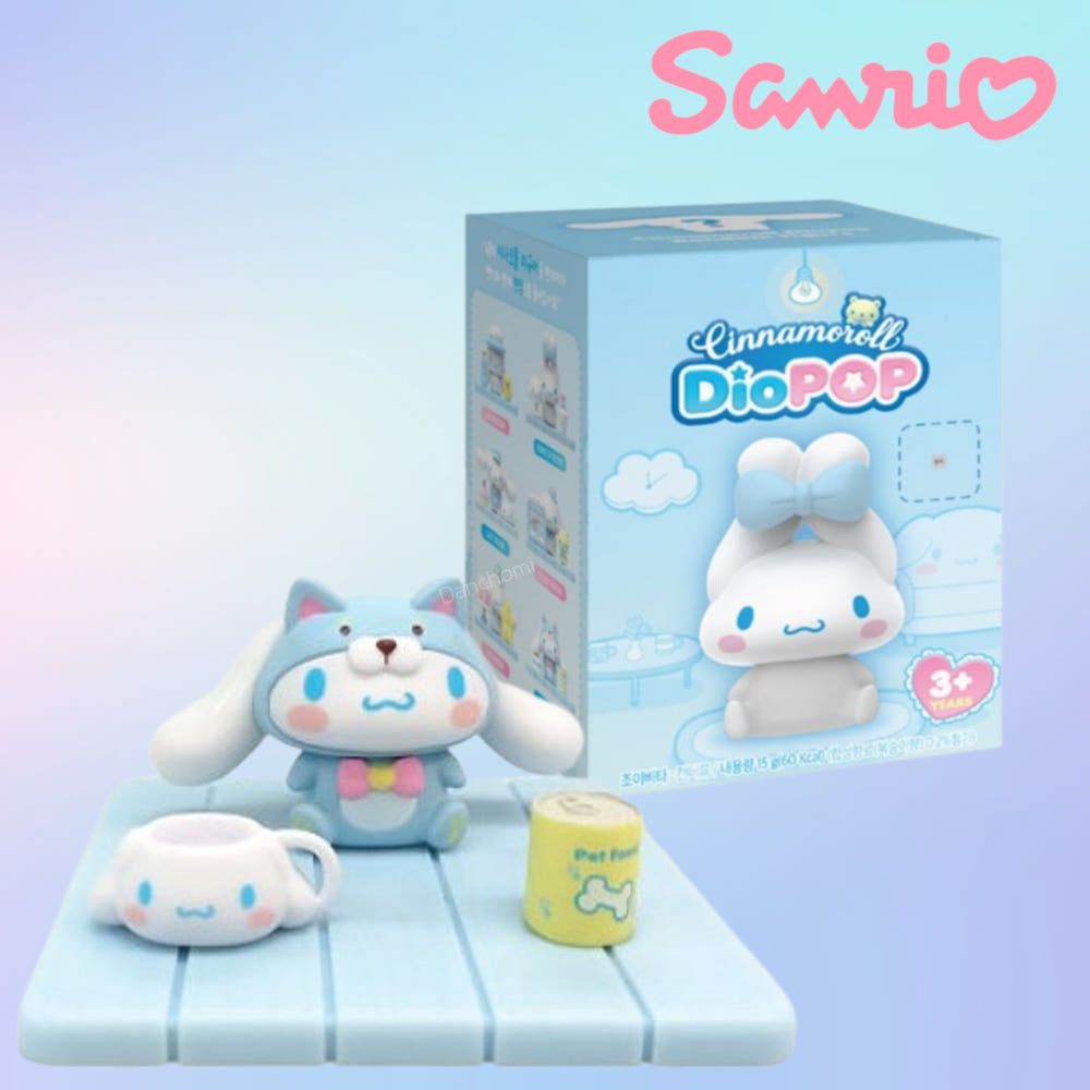 [Sanrio] Cinnamoroll Diopop Figure (Random)  - 산리오 시나모롤 디오팝 피규어 (랜덤)
