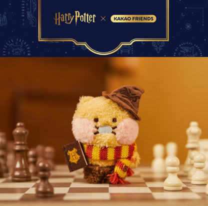 [KAKAO FRIENDS] Harry Potter x Choonsik Fluffy Key Chain - 해리포터 × 춘식이 포슬 키체인