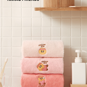 KAKAO FRIENDS - Premium Towel Set (Choonsik) - 40cm x 80cm (15.8