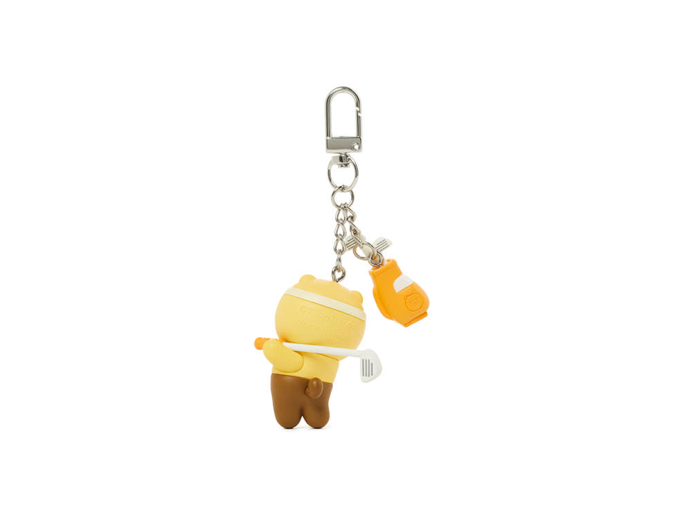 [KAKAO FRIENDS] Choonsik Sports Golf Keyring - 춘식이 스포츠 골프 키링