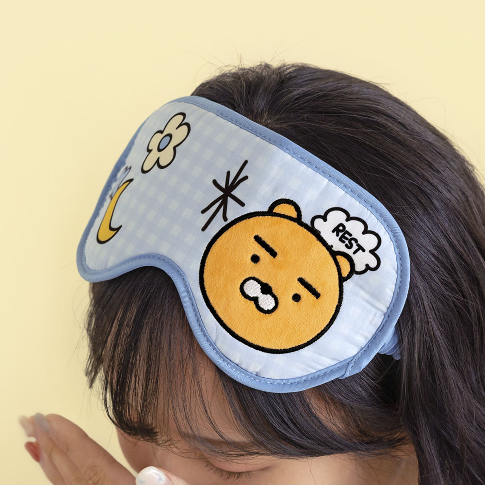 [KAKAO FRIENDS] Character Sleep Mask (Eye Pad) - 케릭터 수면 안대 3종