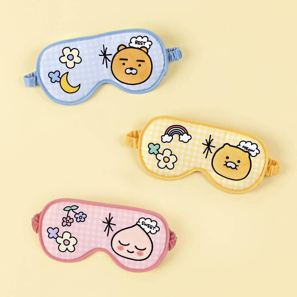 [KAKAO FRIENDS] Character Sleep Mask (Eye Pad) - 케릭터 수면 안대 3종