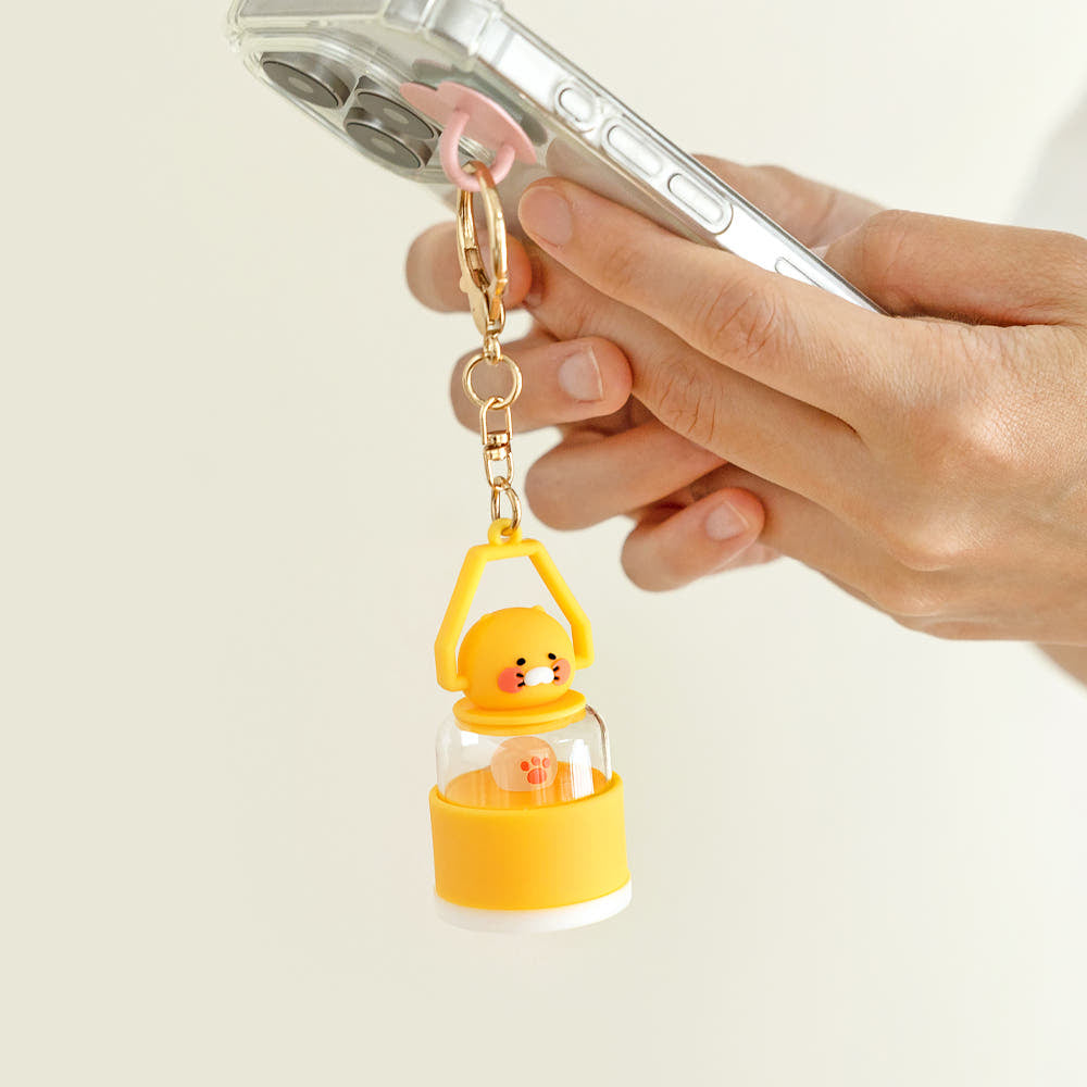 [KAKAO FRIENDS] Choonsik Mini Lantern Keyring/KeyChain - 춘식이 미니 랜턴 키링/키홀더