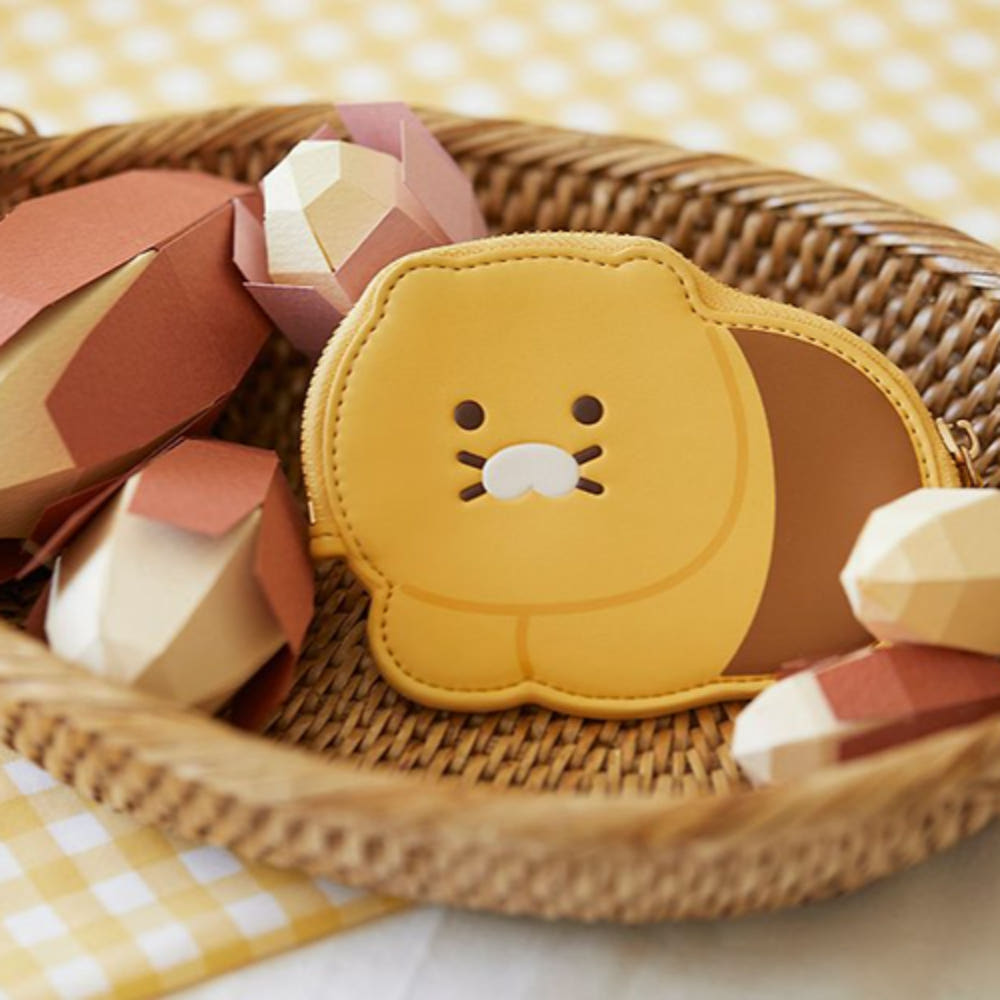 [KAKAO FRIENDS] Choonsik Card Wallet Keyring - 춘식이 카드 지갑 키링