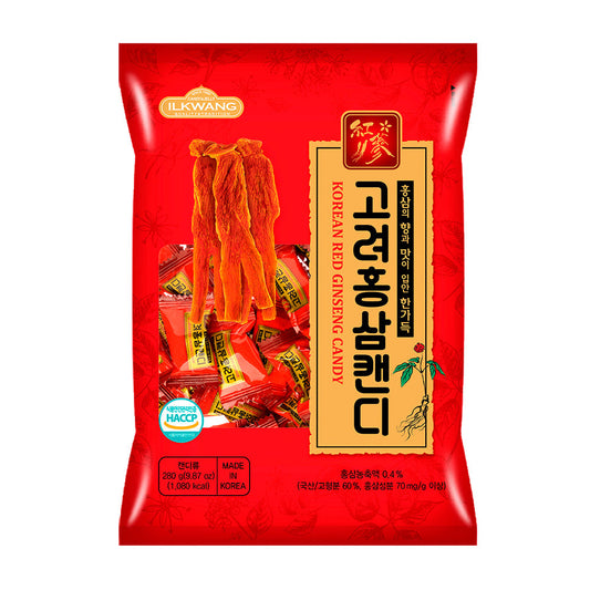 [IL KWANG] Korean Red Ginseng Candy 280g - 일광 고려 홍삼 캔디 280g