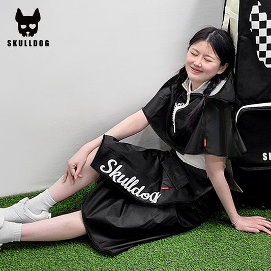 [Skulldog] Super Light Rain Pancho & Skirt 2 piece Set - 초경량 우비 판초 & 치마 투피스 세트