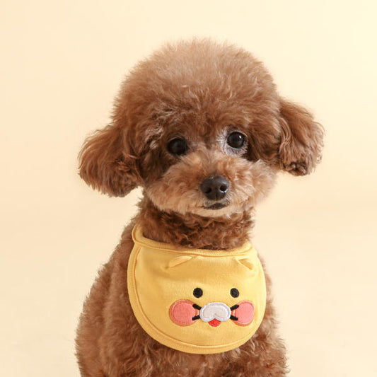 Kakao Friends: CS Dog Bib 춘식이 얼굴 메가 얼굴 빕