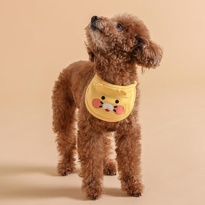 Kakao Friends: CS Dog Bib 춘식이 얼굴 메가 얼굴 빕