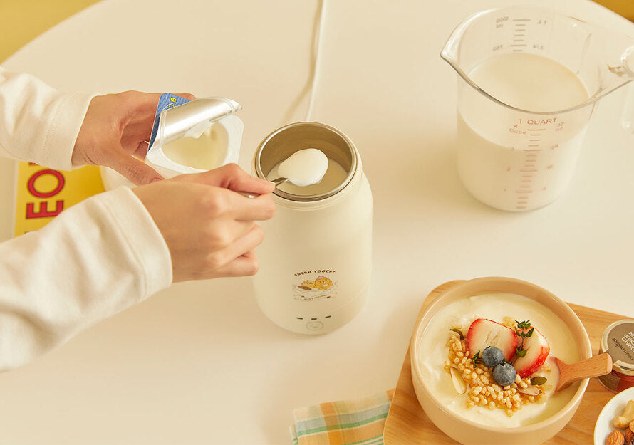 Kakao Friends: Yogurt  Maker - Ryan & Choonsik  라이언 춘식이 요거트 메이커