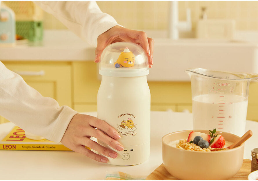 Kakao Friends: Yogurt  Maker - Ryan & Choonsik  라이언 춘식이 요거트 메이커