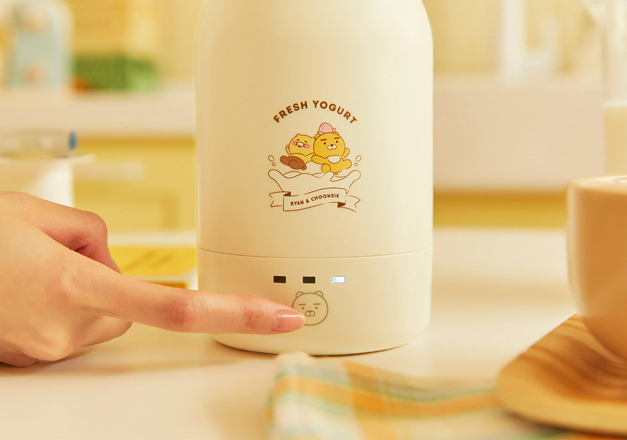 Kakao Friends: Yogurt  Maker - Ryan & Choonsik  라이언 춘식이 요거트 메이커