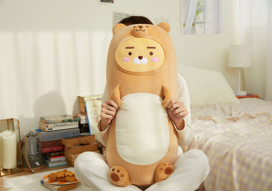 Kakao Friends: Soft Body Pillow Little Ryan 꿀잠친구_베어라이언