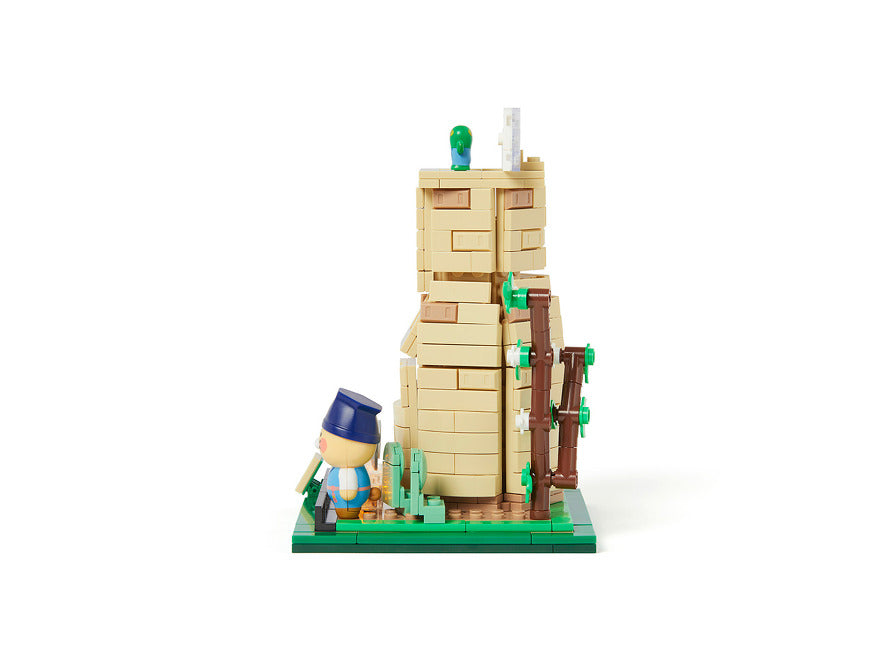 [KAKAO FRIENDS] Brick Figure Choonsik (Cheomseongdae Observatory) 브릭피규어 첨성대_춘식이