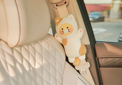 Kakao Friends: Nyangnyang cat seat belt cover - Choonsik 냥냥고양이 안전벨트커버_춘식이