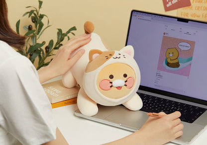 [KAKAO FRIENDS] Meow Cat Baby Pillow - Choonsik 냥냥고양이 베이비 필로우_춘식이