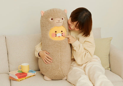 Kakao Friends: Alpaca Body Pillow Choonsik 알파카 바디 필로우 베이지_춘식이