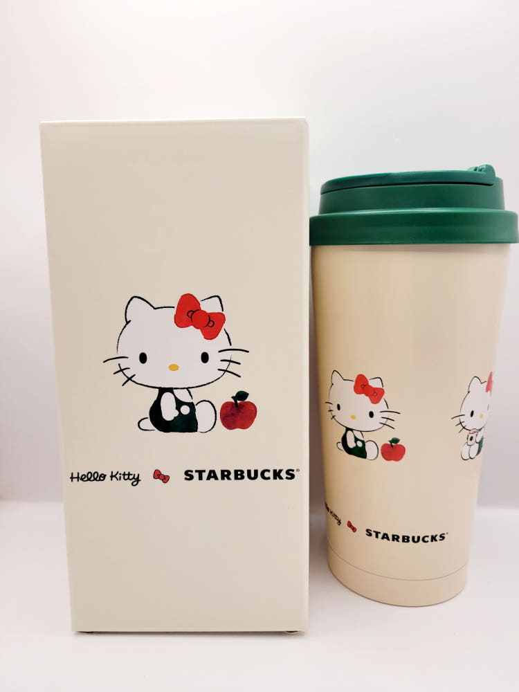 K- Starbucks X Hello Kitty] SS Elma Stainlesss Tumbler 473ml