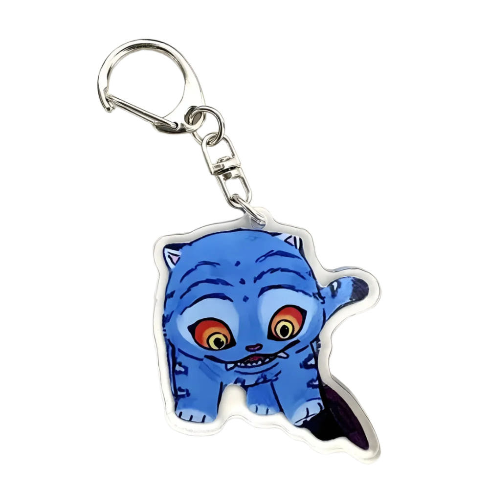 [KDH] Kpop Demon Hunters Derpy Acrylic Keyring 4pc set - 케이팝 데몬 헌터즈 더피 아크릴 키링 4종 세트