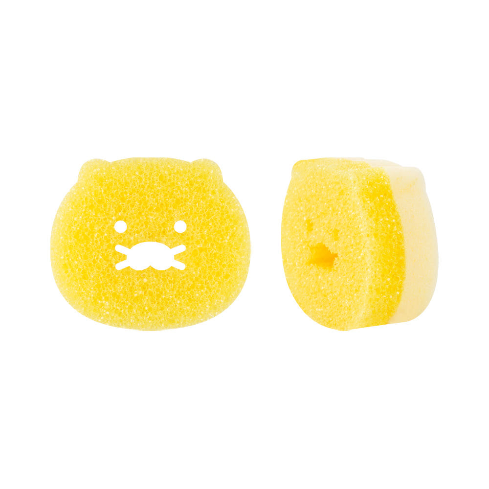 [KAKAO FRIENDS] Both Sided (Sponge&Scrub) Kitchen Choonsik Scrub 3 Colors - 춘식이 주방 설겆이 스펀지 & 수세미 3종