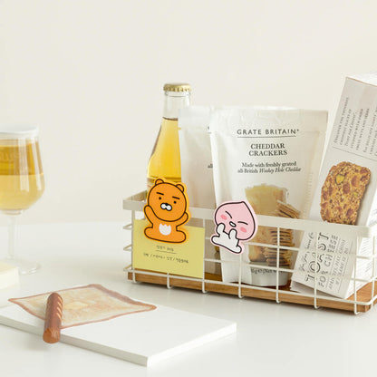 [KAKAO FRIENDS] PVC Character Magnet 4pc Set - PVC 냉장고 캐릭터 자석 4종 세트