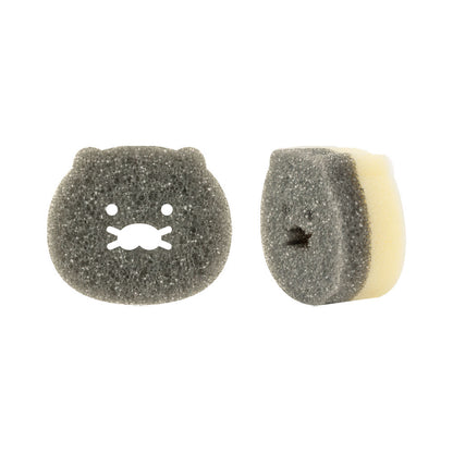 [KAKAO FRIENDS] Both Sided (Sponge&Scrub) Kitchen Choonsik Scrub 3 Colors - 춘식이 주방 설겆이 스펀지 & 수세미 3종