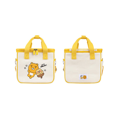 [KAKAO FRIENDS] Ryan & Choonsik Cooler Bag - 라이언 & 춘식이 소풍 쿨러 보냉 가방