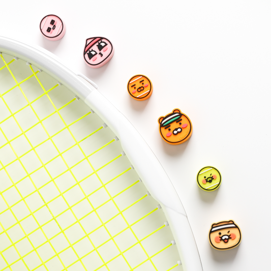 [KAKAO FRIENDS] Cheer Up Tennis Racket Dampener Set