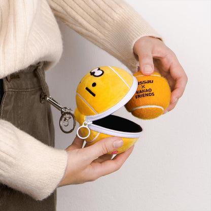 [KAKAO FRIENDS] Ryan & Choonsik Face Tennis Ball Pouch Keyring