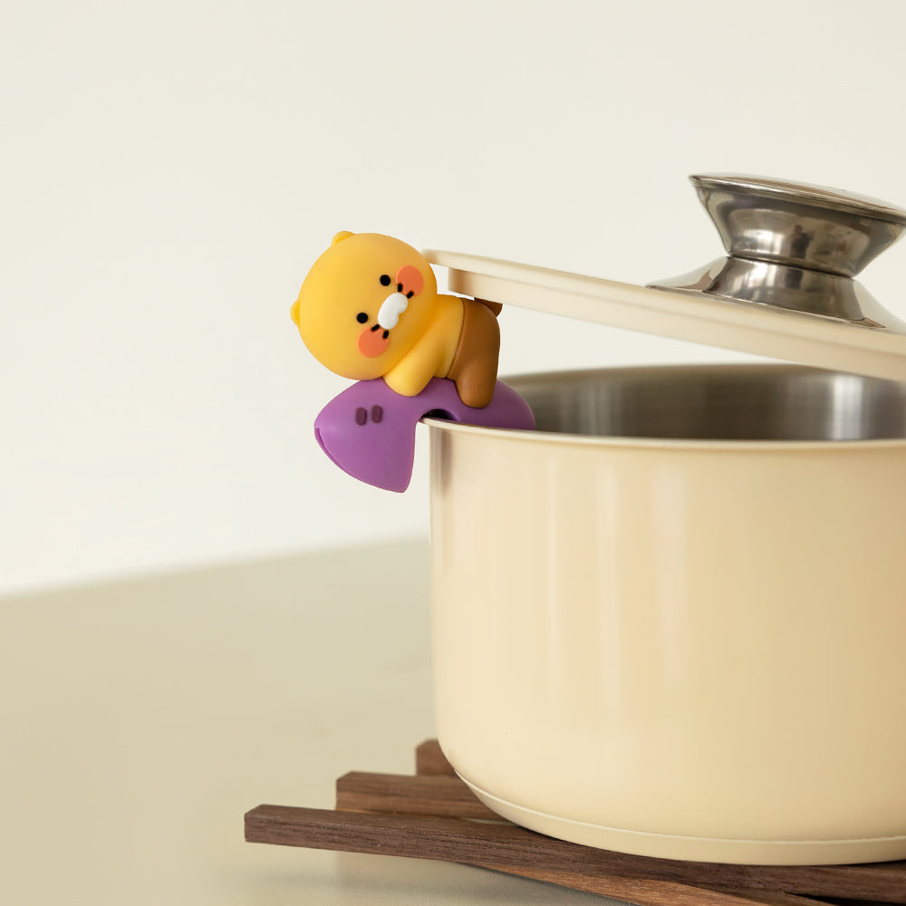 [KAKAO FRIENDS] Choonsik Pot Lid Holder - 춘식이 냄피 뚜껑 받침