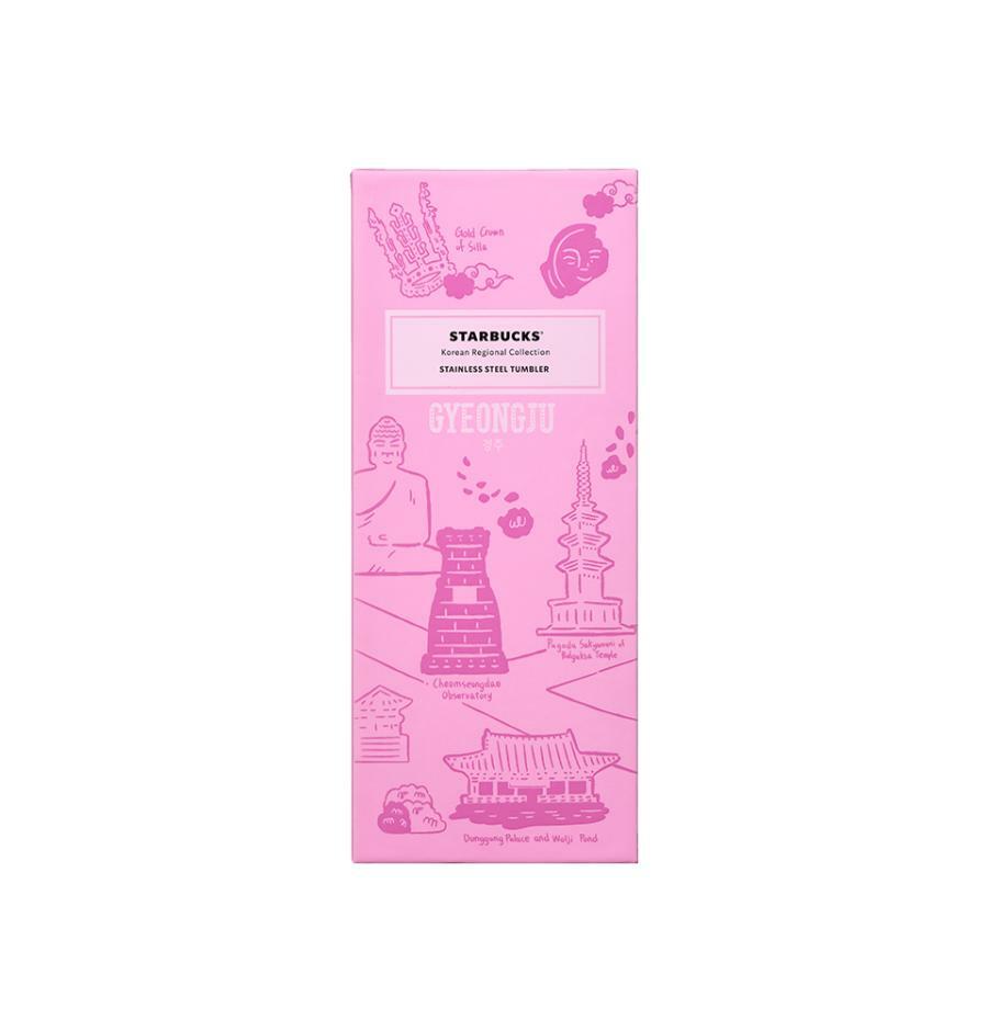 [K-Starbucks] Korean Regional Collection SS GYEONGJU Tumbler - SS 안녕  경주  텀블러 355ml