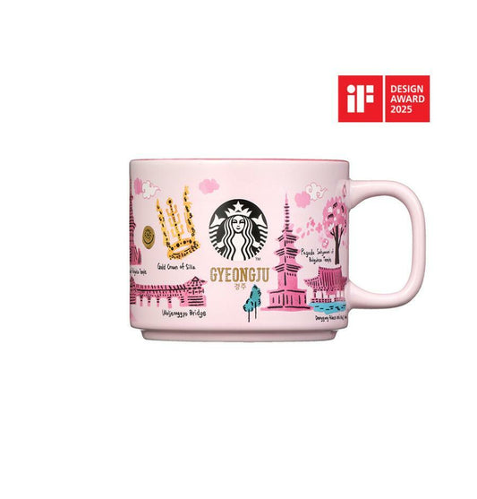[K-Starbucks] Korean Regional Collection GYEONGJU Mug - 안녕 경주 머그 355ml