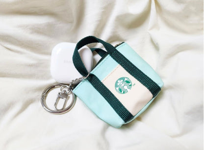 [K-Starbucks] Mini Bag Keyring 스타벅스 미니 가방 키링