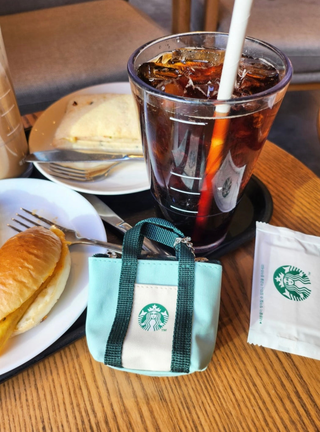 [K-Starbucks] Mini Bag Keyring 스타벅스 미니 가방 키링