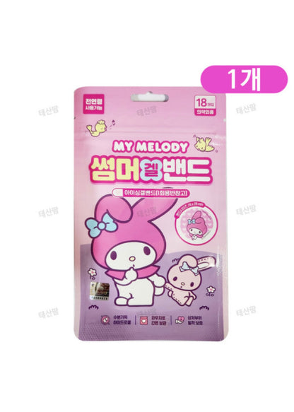 [Sanrio] Summer Mosquito Patch  썸머 겔 밴드 (크로미, 시나몬롤, 멜로디)