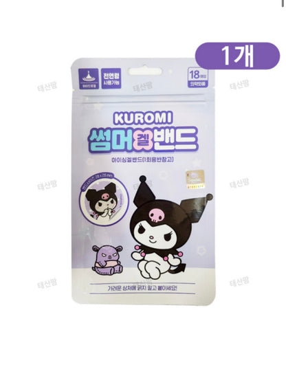 [Sanrio] Summer Mosquito Patch  썸머 겔 밴드 (크로미, 시나몬롤, 멜로디)