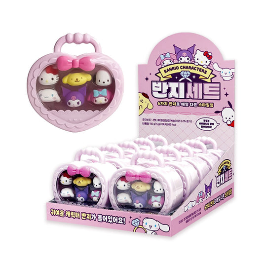 [SANRIO] Character Ring Set - 산리오 케릭터 반지세트
