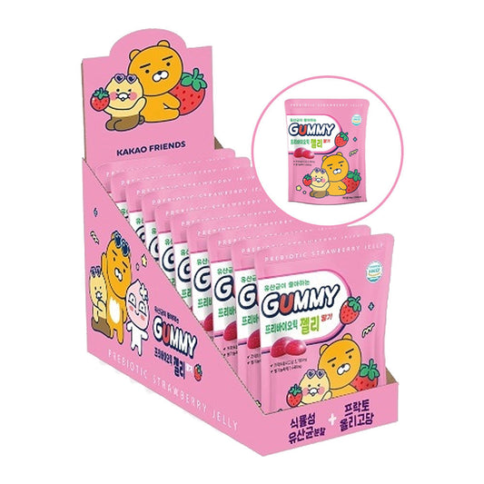 [KAKAO FRIENDS] Probiotic Jelly(Strawberry) - 카카오 프리바이오틱 젤리(딸기맛)