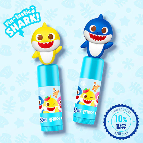 [PINK PONG] Baby Shark Figure Lip Balm - 핑크퐁 아기상어 아기상어 립케어
