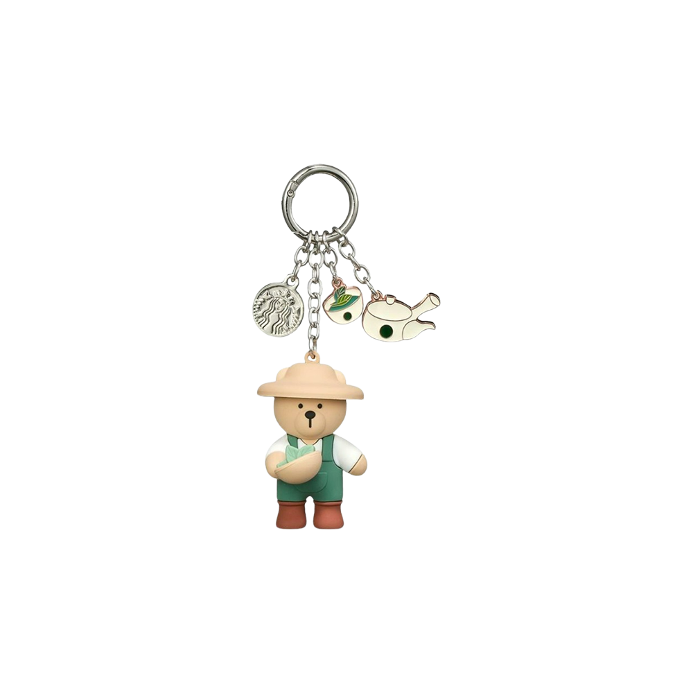[K-Starbucks] Korean Regional Collection JEOLLA KEYCHAIN 스타벅스 안녕 전라 베어리스타 키체인