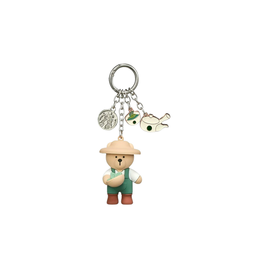[K-Starbucks] Korean Regional Collection JEOLLA KEYCHAIN 스타벅스 안녕 전라 베어리스타 키체인