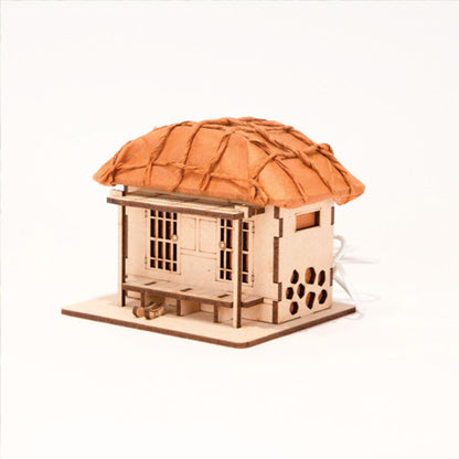 COPE JEJU: DIY Mini Thatched House Mood Light DIY 미니 초가집 무드등