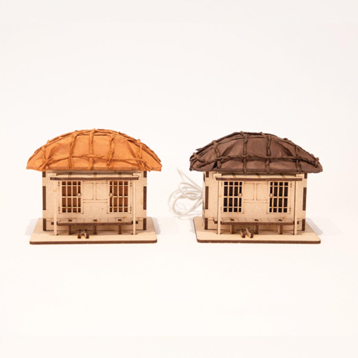 COPE JEJU: DIY Mini Thatched House Mood Light DIY 미니 초가집 무드등